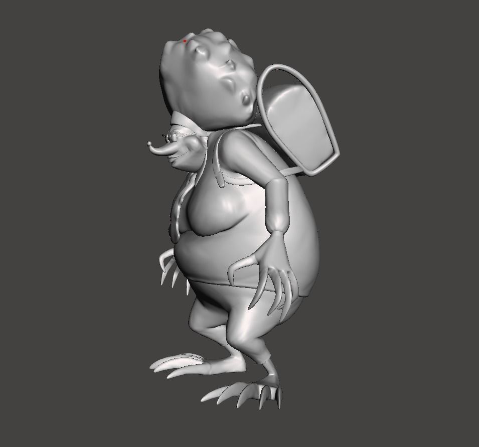 Miss Merry Christmas 3D Model 3D print model_1