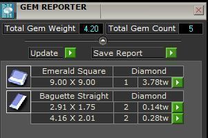 Asscher Art Deco Ring 3D print model_12