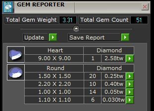 Heart Art Deco Ring 3D print model_12