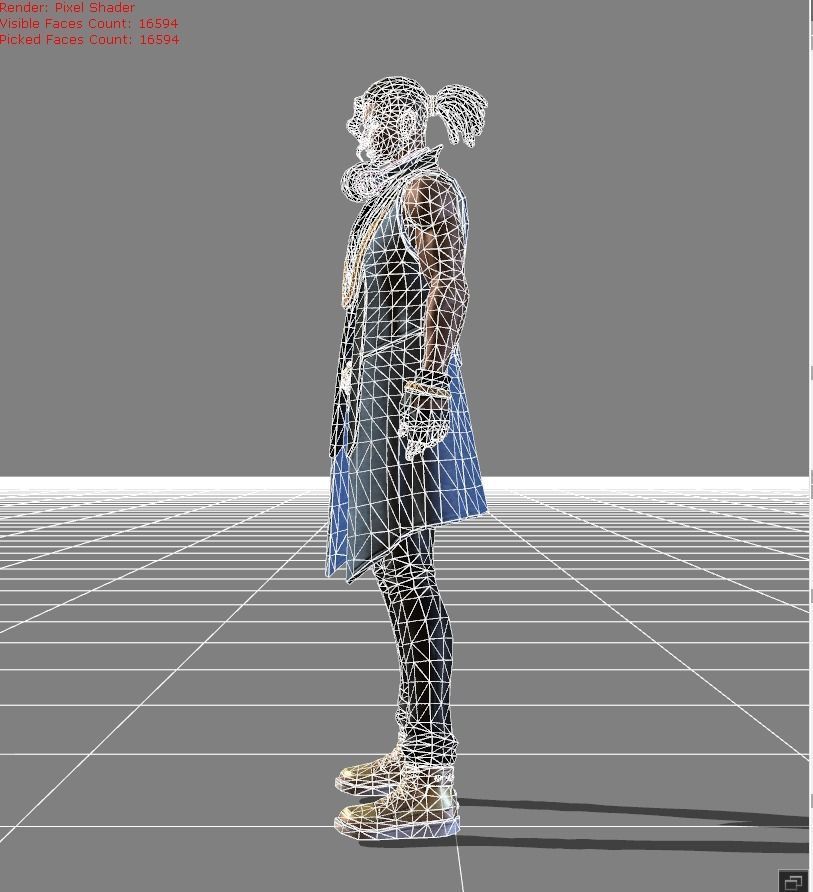 Brody STUN Skin Low-poly 3D model_6