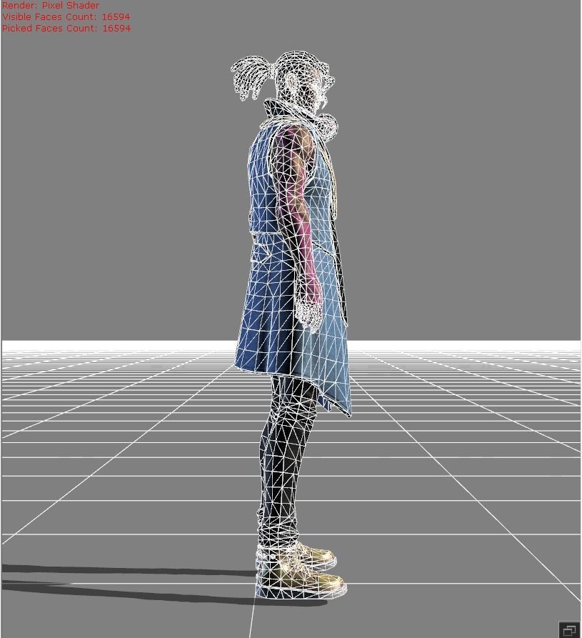 Brody STUN Skin Low-poly 3D model_5