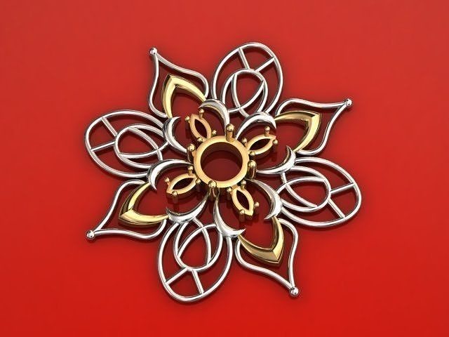 Eclipse Radiance Arc Necklace 3D print model