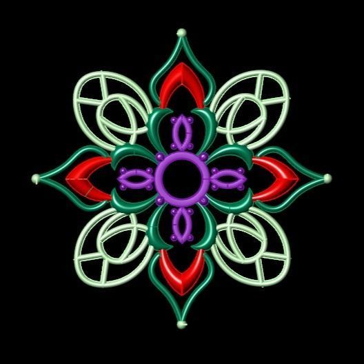 Eclipse Radiance Arc Necklace 3D print model_1