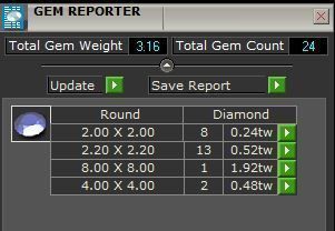 3Stone Solitair Ring Bridal Set 3D print model_12