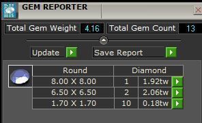 3 Stone Art Deco Ring 3D print model_12