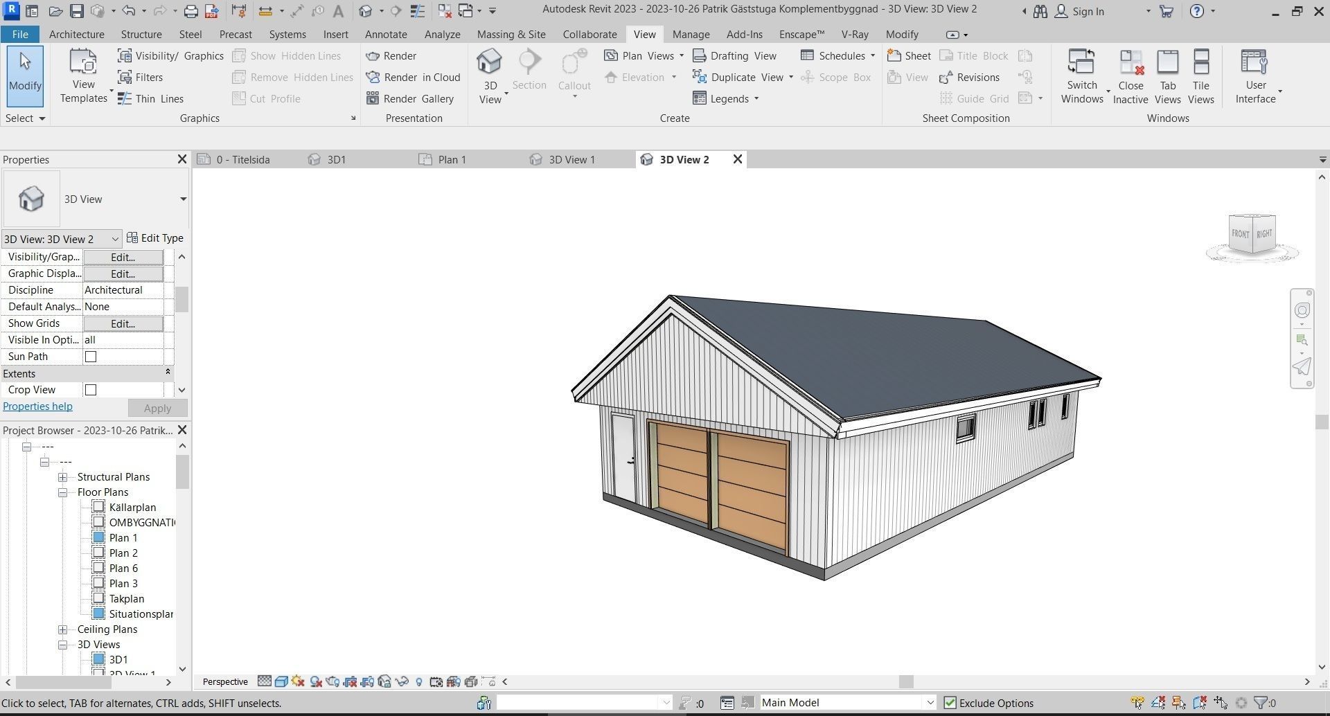 Small House 3D model_5