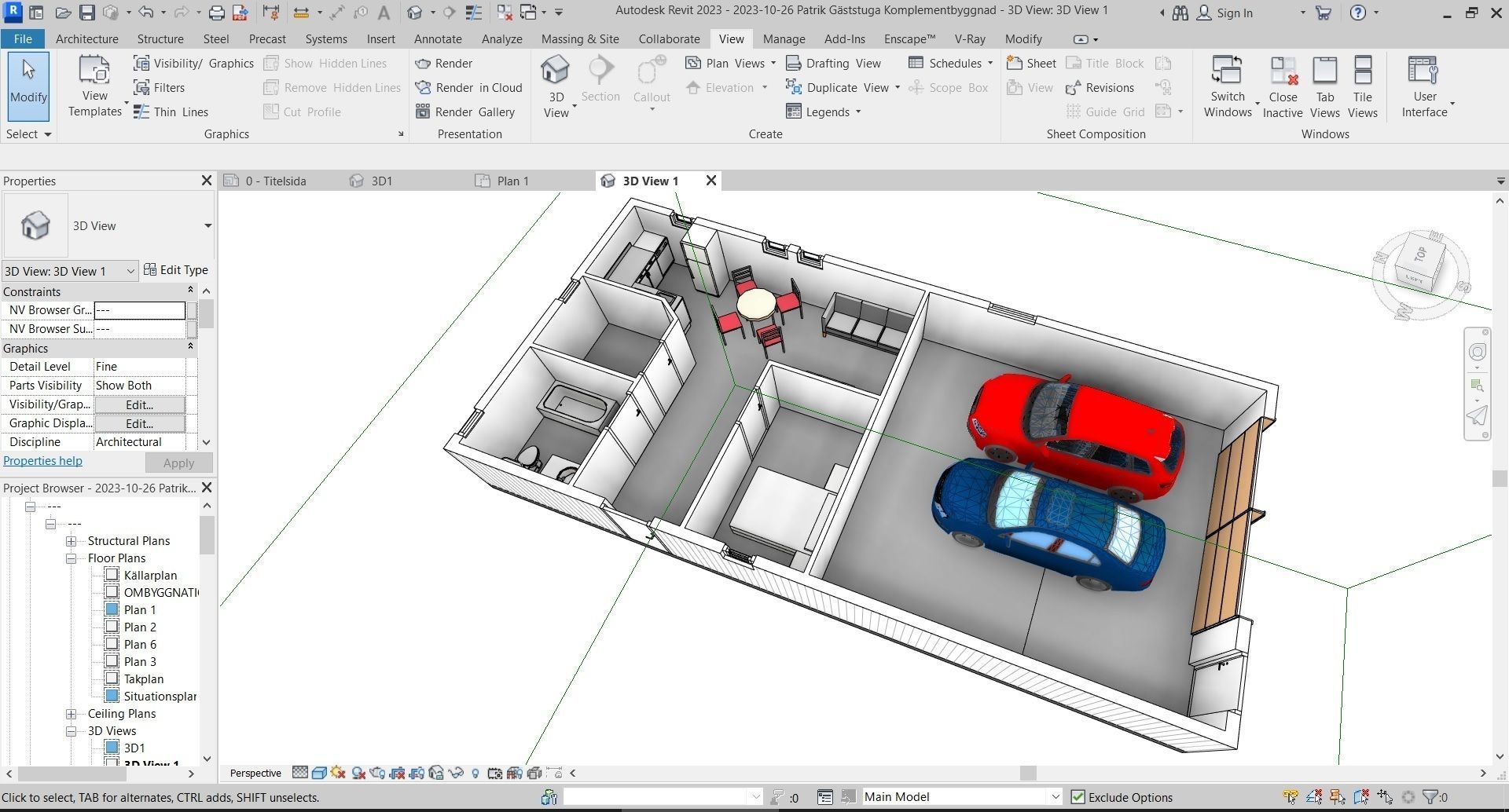 Small House 3D model_4