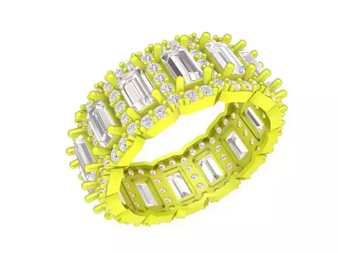 7291 diamond enternity band ring for women