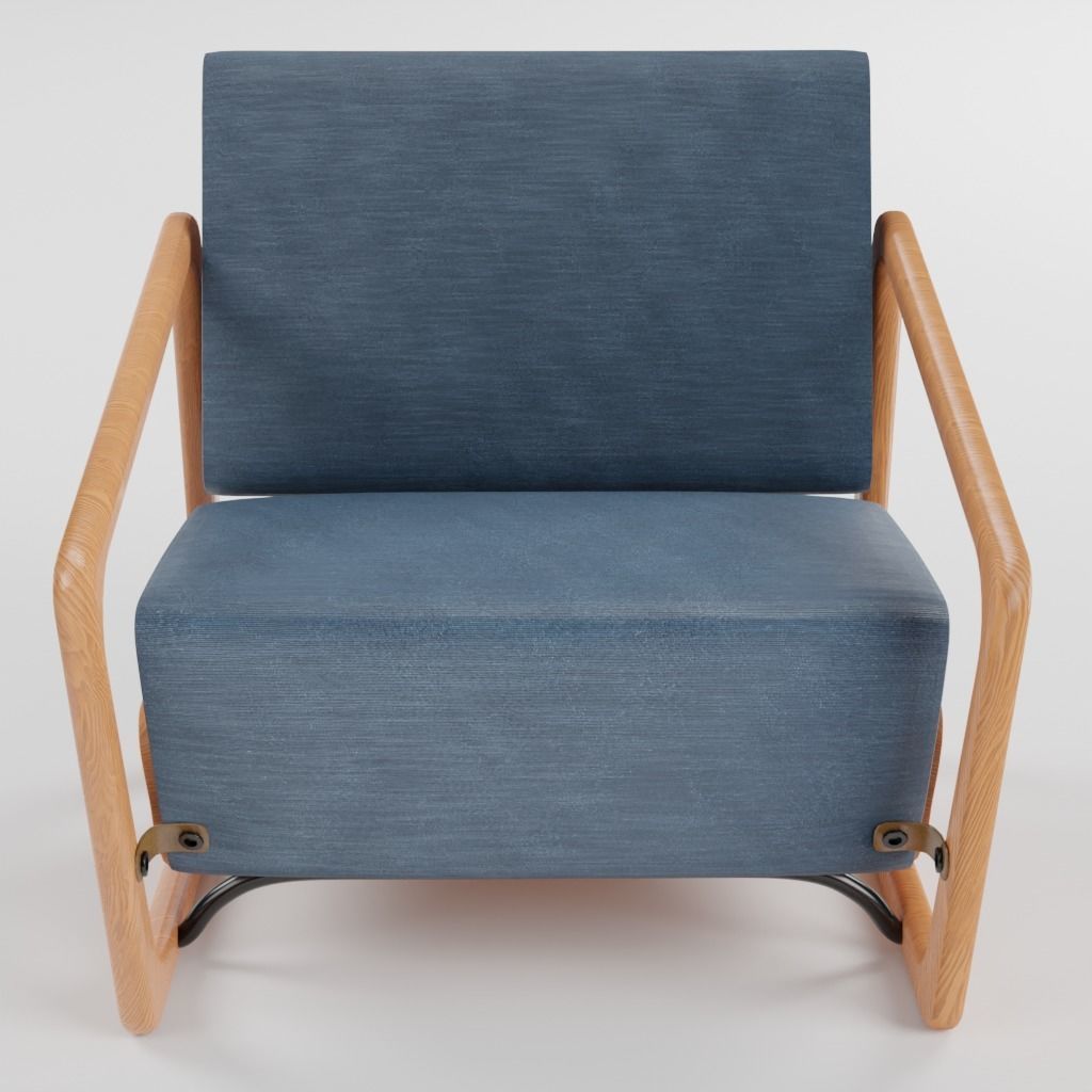 Stylish and beautiful chair for a good rest 3D model_14