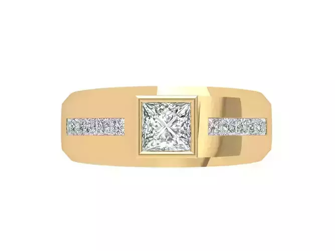 Princess Art Deco Ring