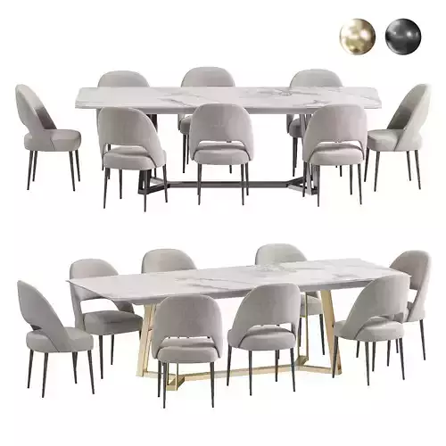 Dorati Dining Table By Evanyrouse