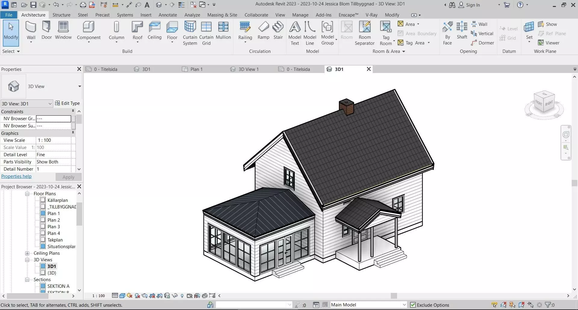 Small House 3D model
