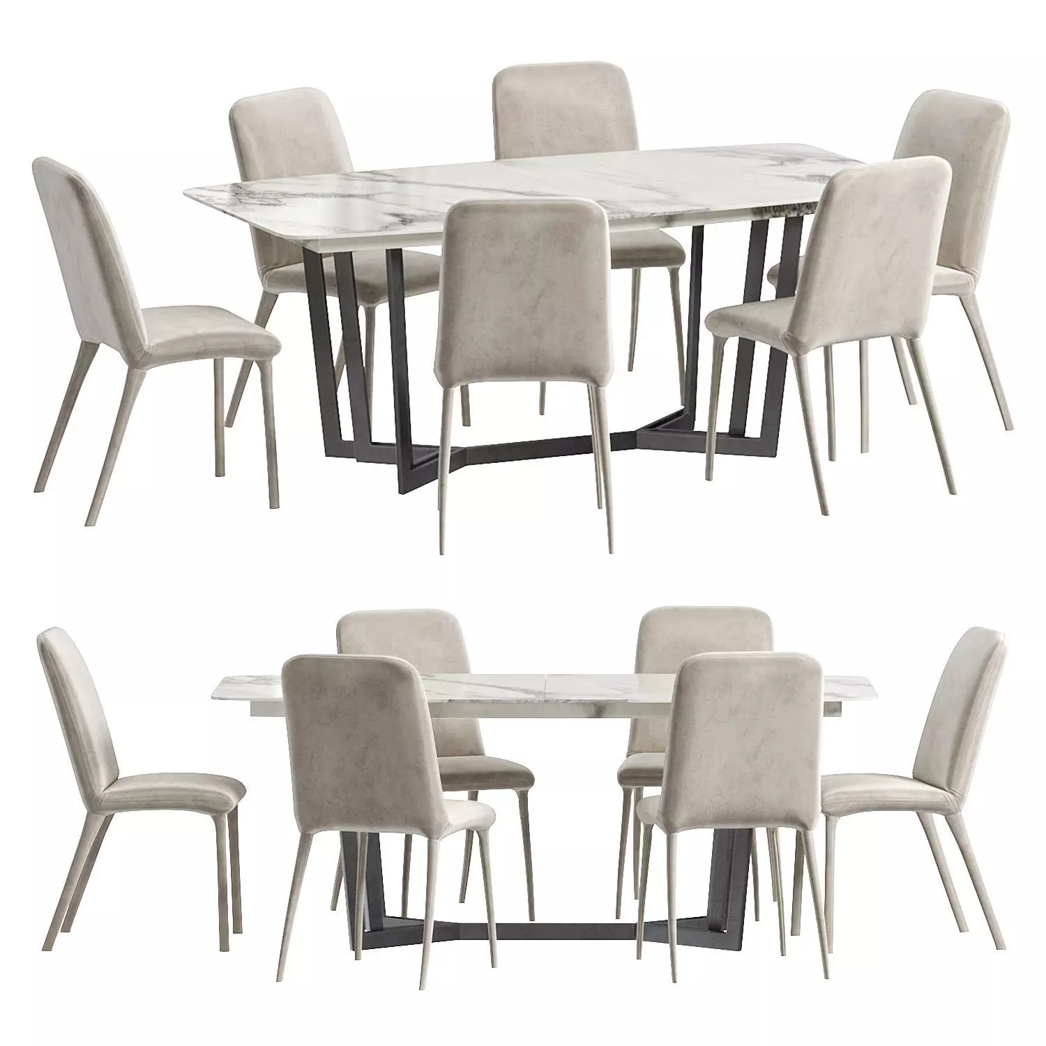 Hilaya Dining Table By Evanyrouse 3D model_0