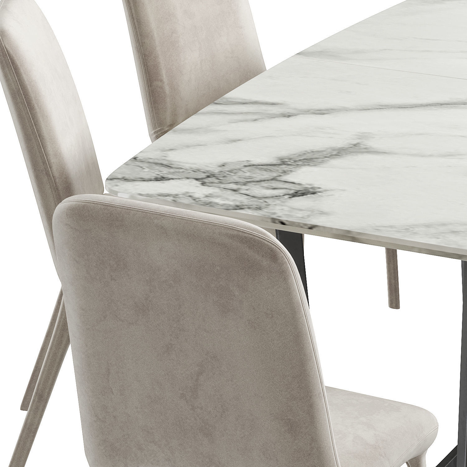 Hilaya Dining Table By Evanyrouse 3D model_1