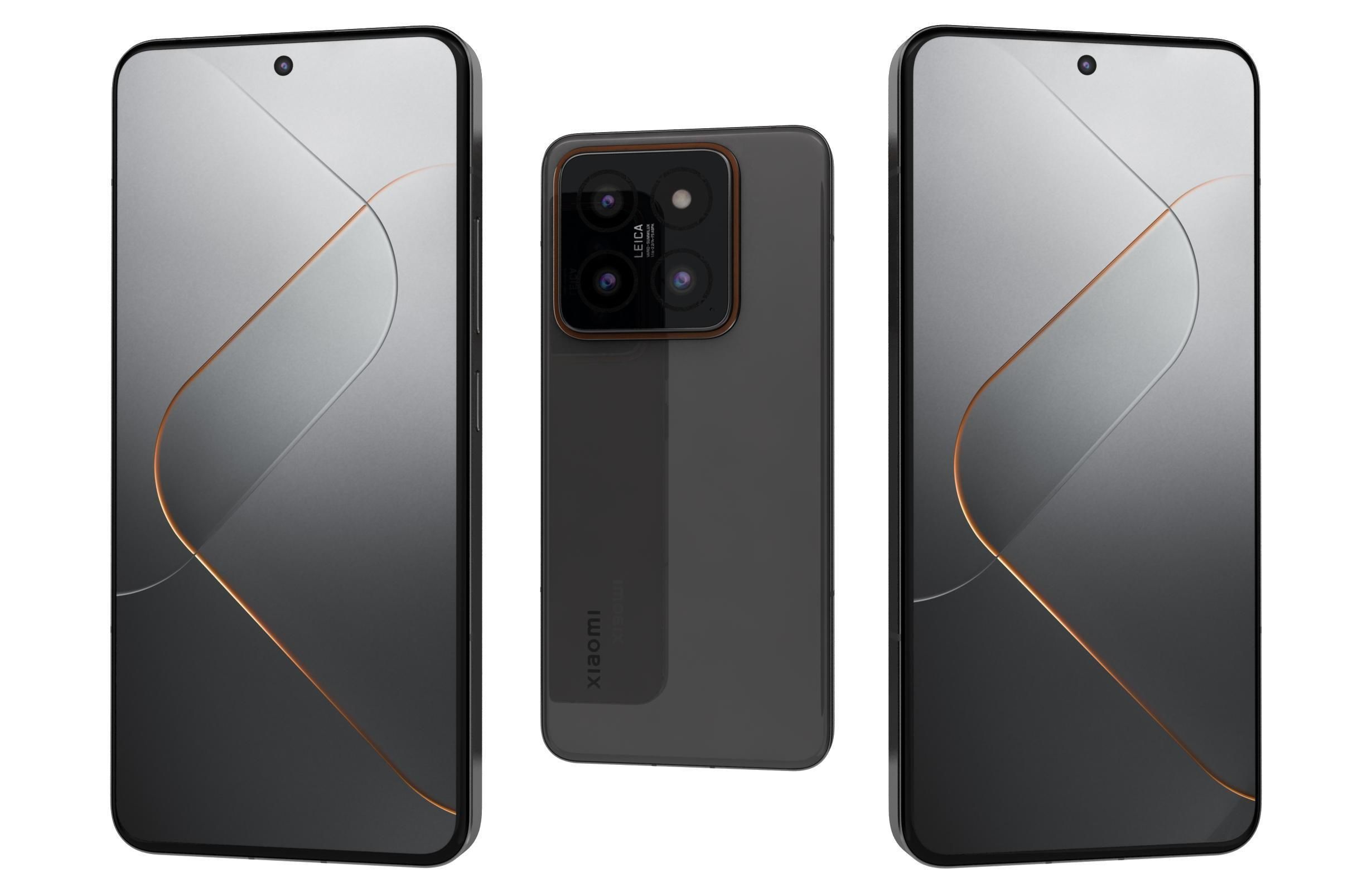 Xiaomi 14 Pro All Colors 3D model_3