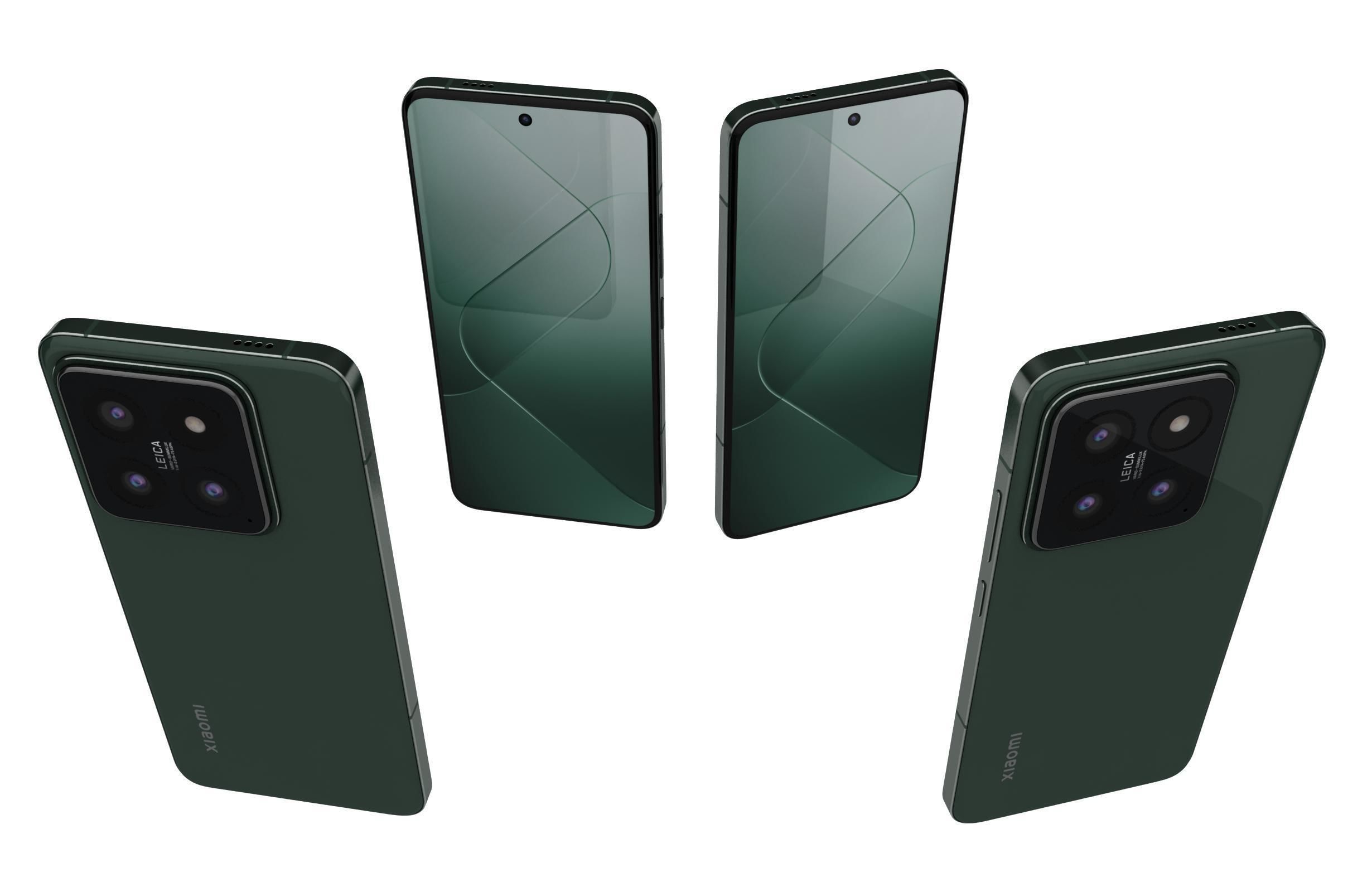 Xiaomi 14 Pro All Colors 3D model_10