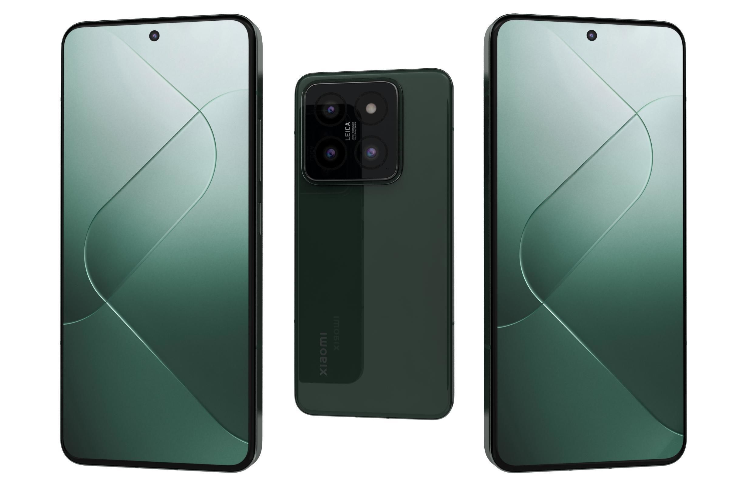 Xiaomi 14 Pro All Colors 3D model_11