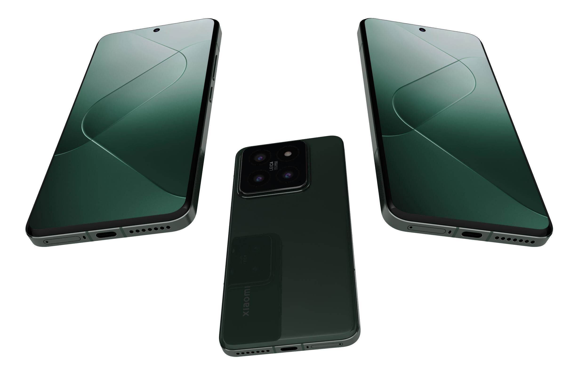 Xiaomi 14 Pro All Colors 3D model_12