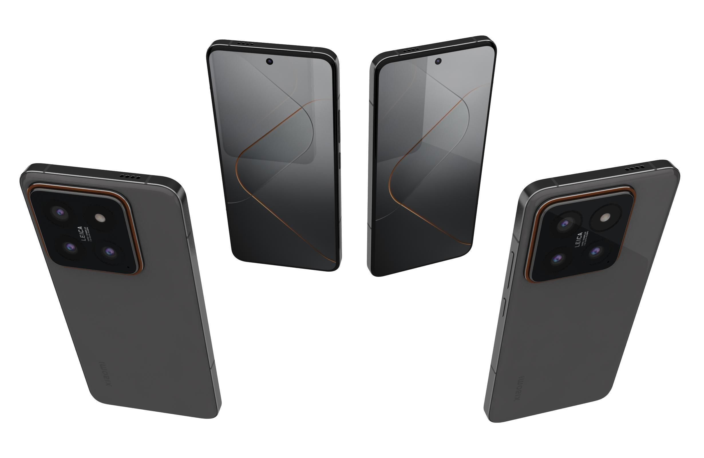 Xiaomi 14 Pro All Colors 3D model_6