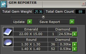 Emerald Solitaire Art Deco Ring 3D print model_12