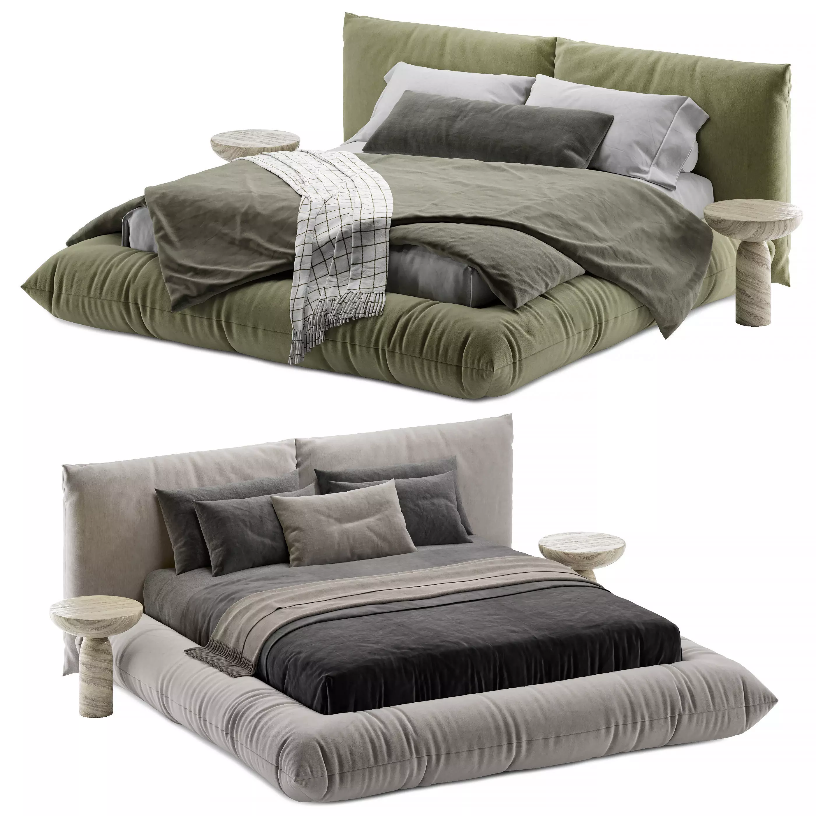 MOGG ALBA BED 3D model