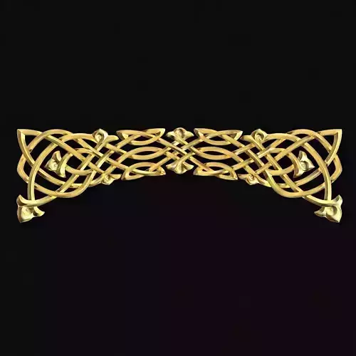 Central decor ornament for furniture