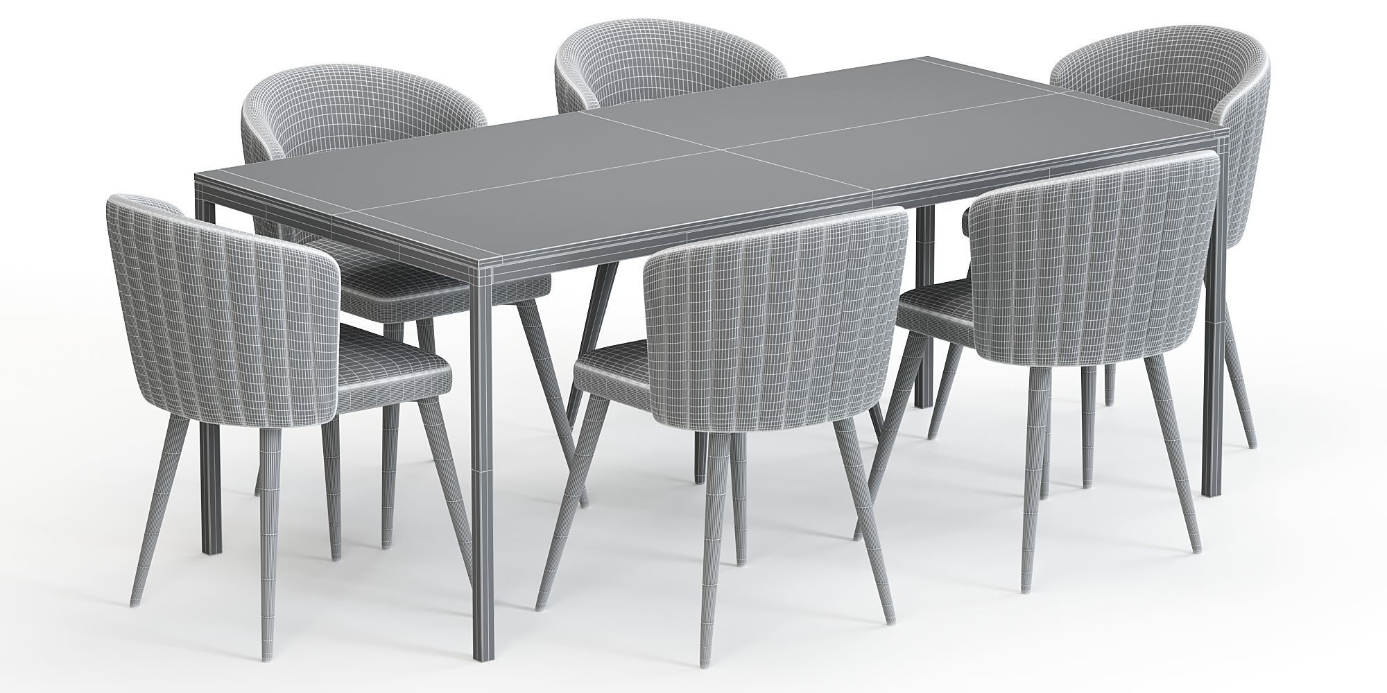 Neapol and Frame table 3D model_5