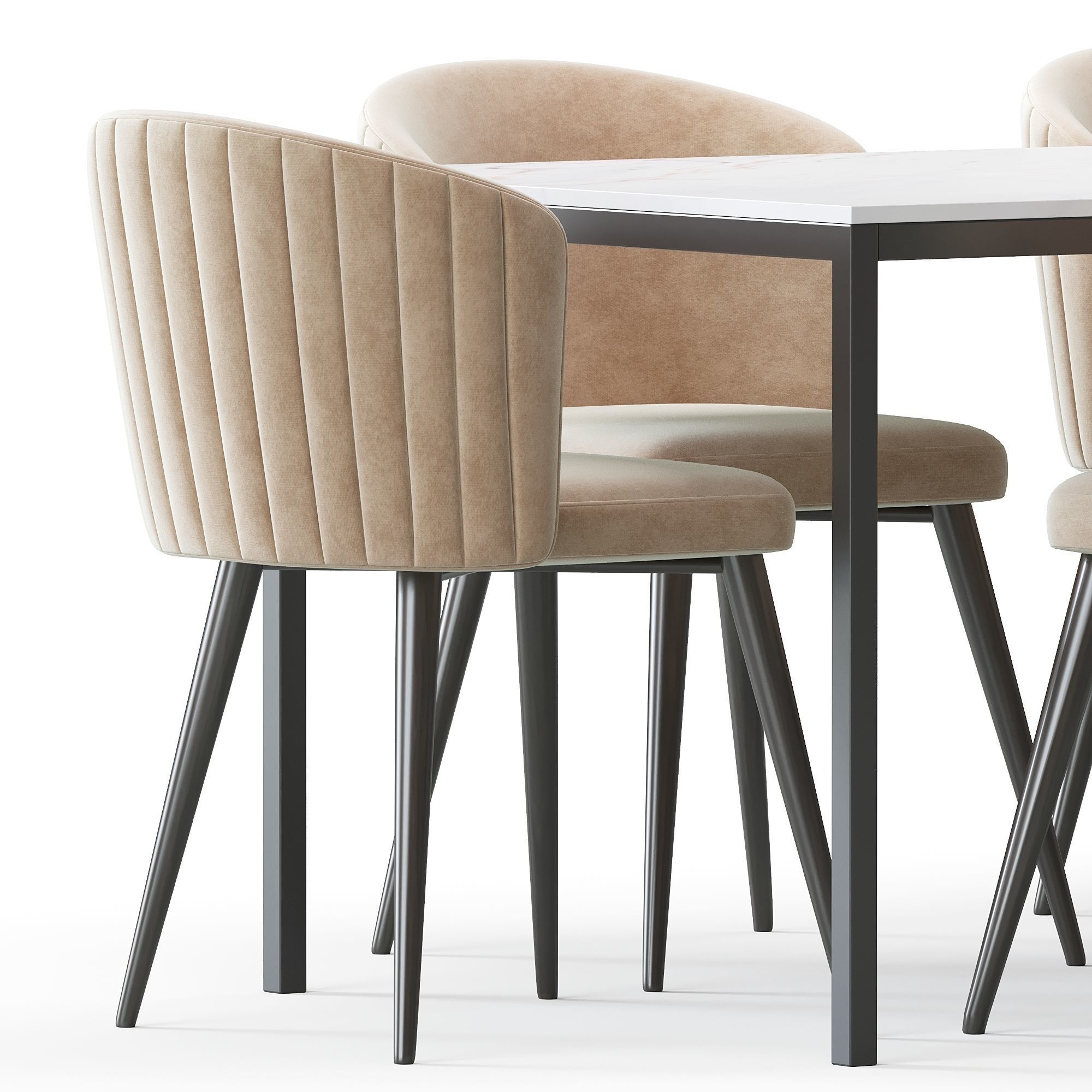 Neapol and Frame table 3D model_1