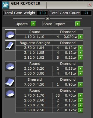 Emerald Art Deco Ring 3D print model_12