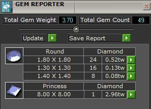 Princess Art Deco Ring 3D print model_12