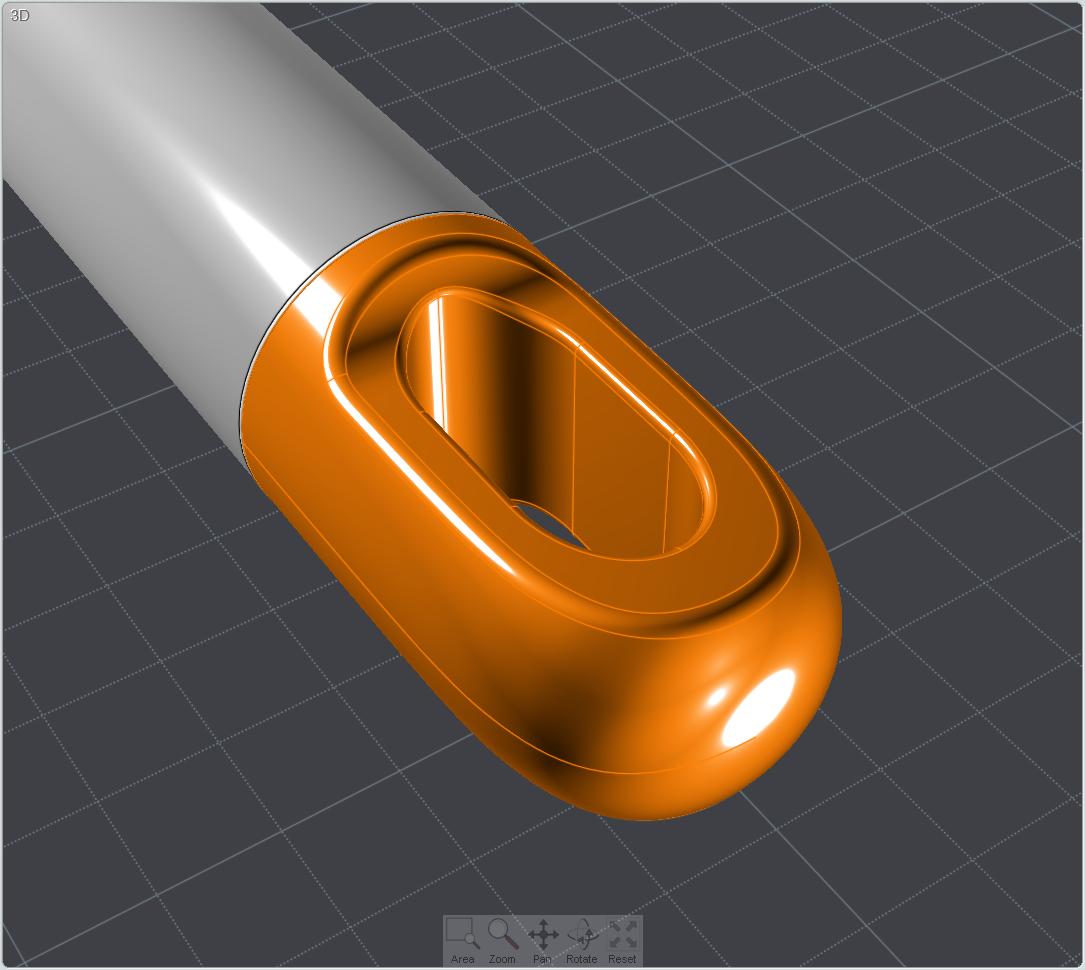 Bottle opener cad model 3D Model .3ds .lwo .lw .lws .3dm .ige .igs