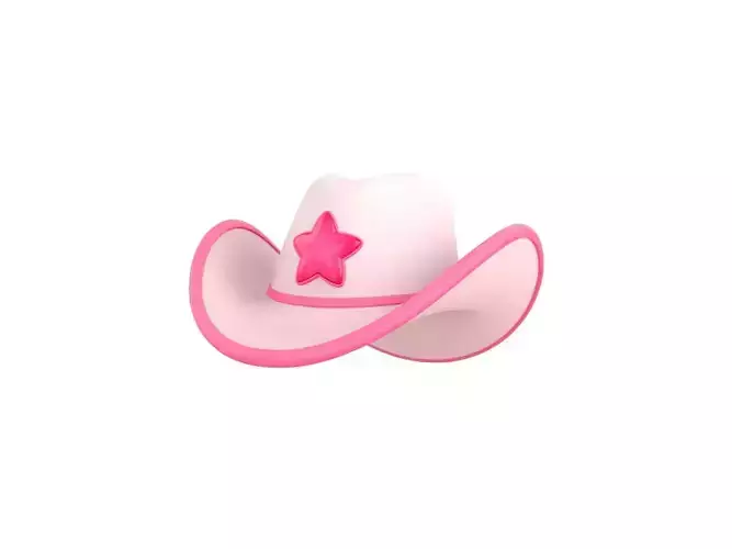 Prop249 Cowgirl Hat