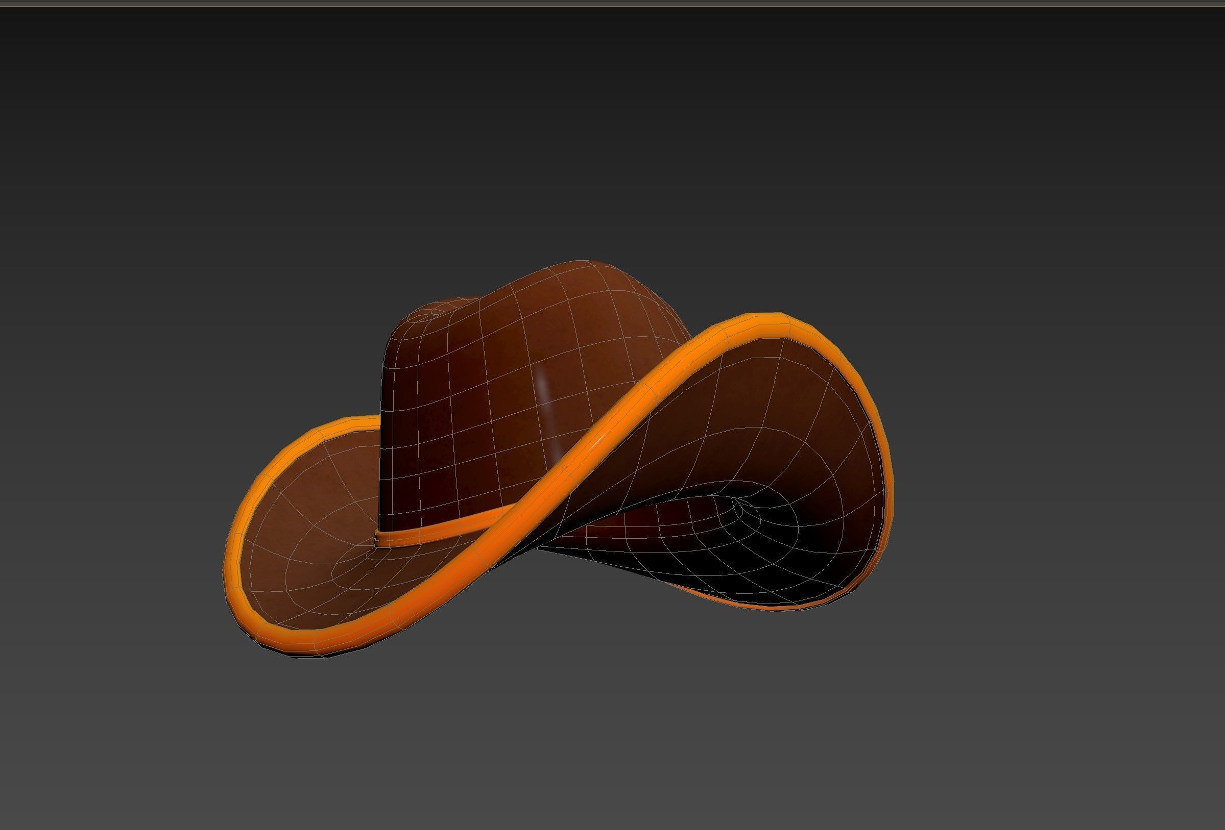 Prop250 Cowboy Hat 3D model_18