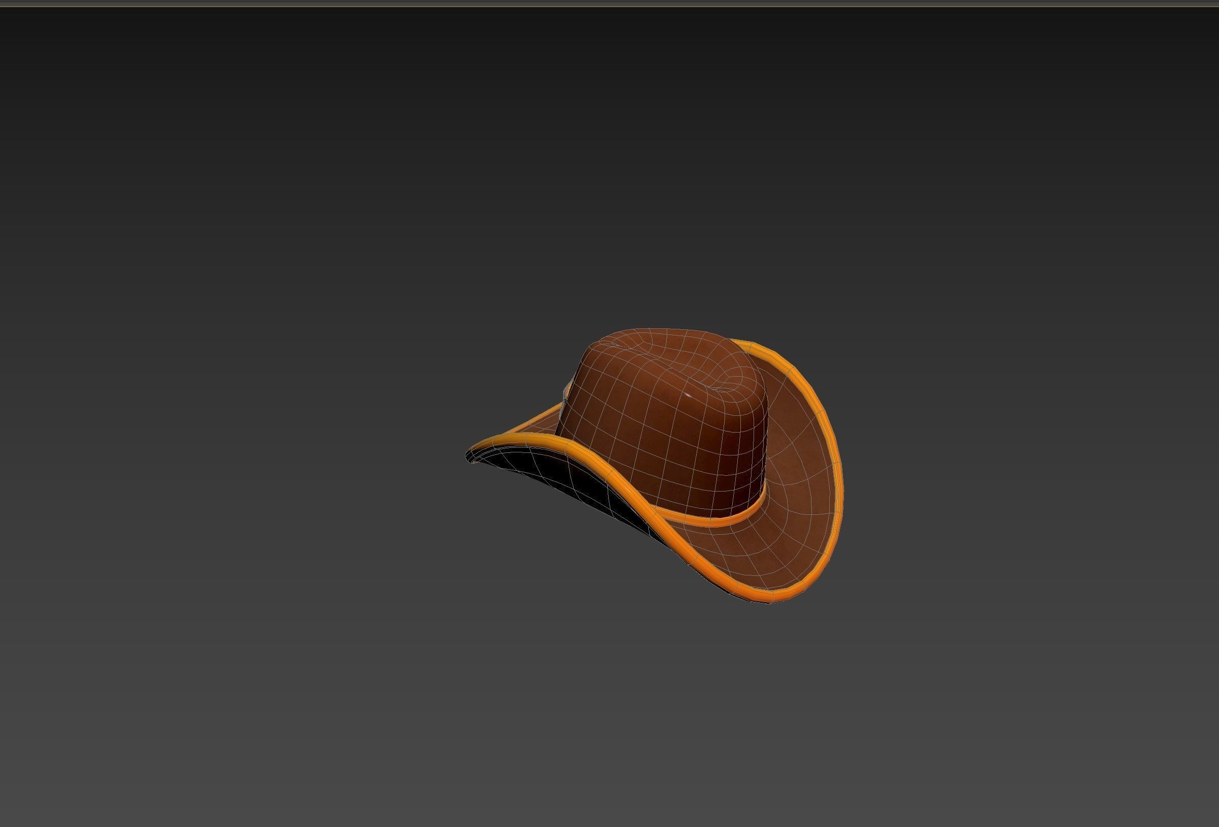 Prop250 Cowboy Hat 3D model_21