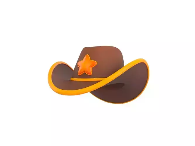 Prop250 Cowboy Hat 3D model