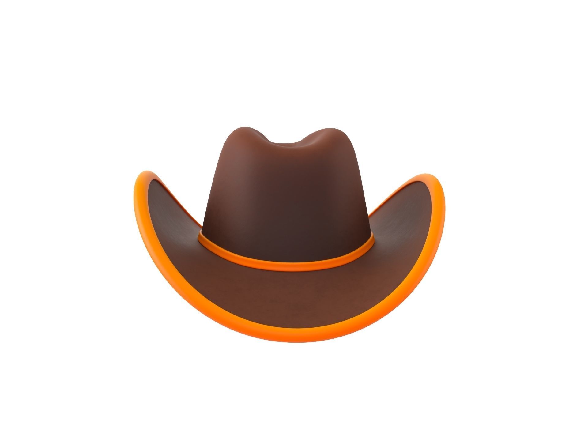 Prop250 Cowboy Hat 3D model_7