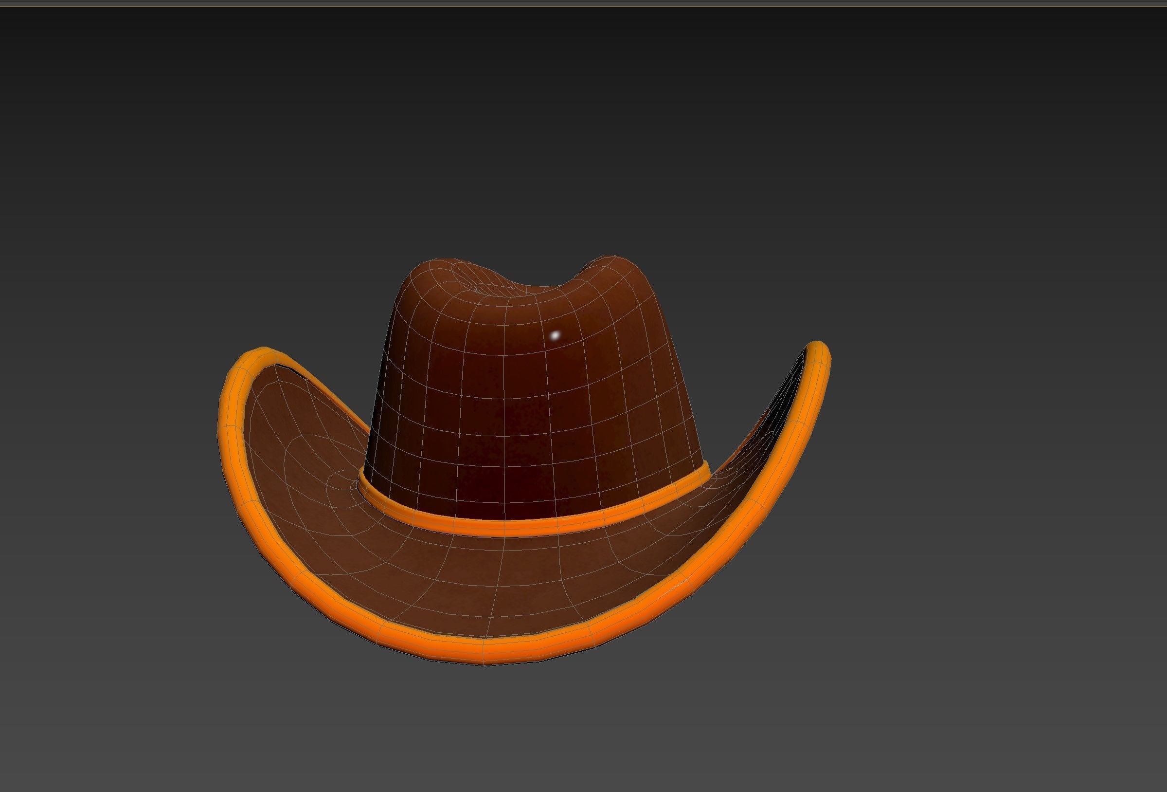 Prop250 Cowboy Hat 3D model_19