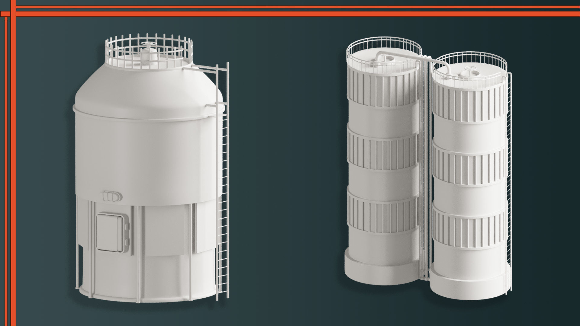 Factory Units-VOL01 3D model_2