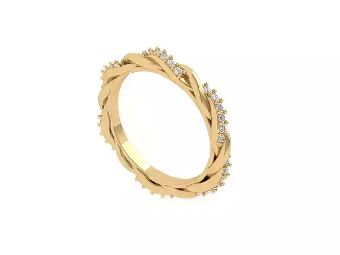 Infinity Wedding Band