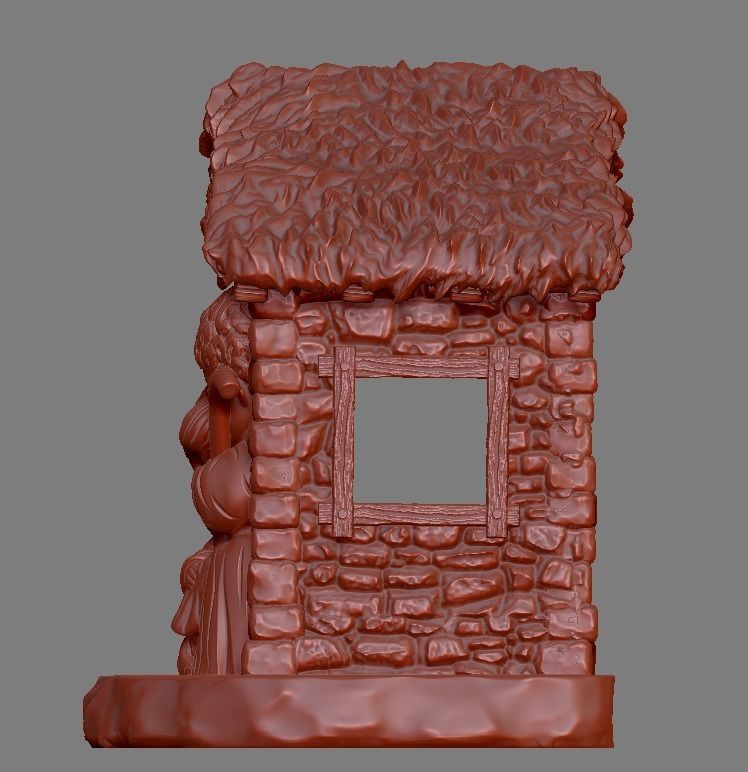 Christmas Crib baby jesus 3D print model_33