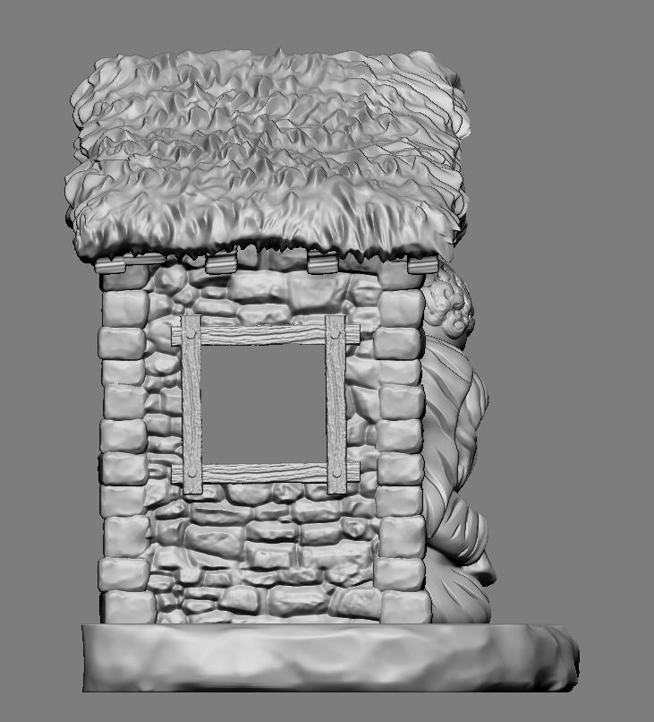 Christmas Crib baby jesus 3D print model_11