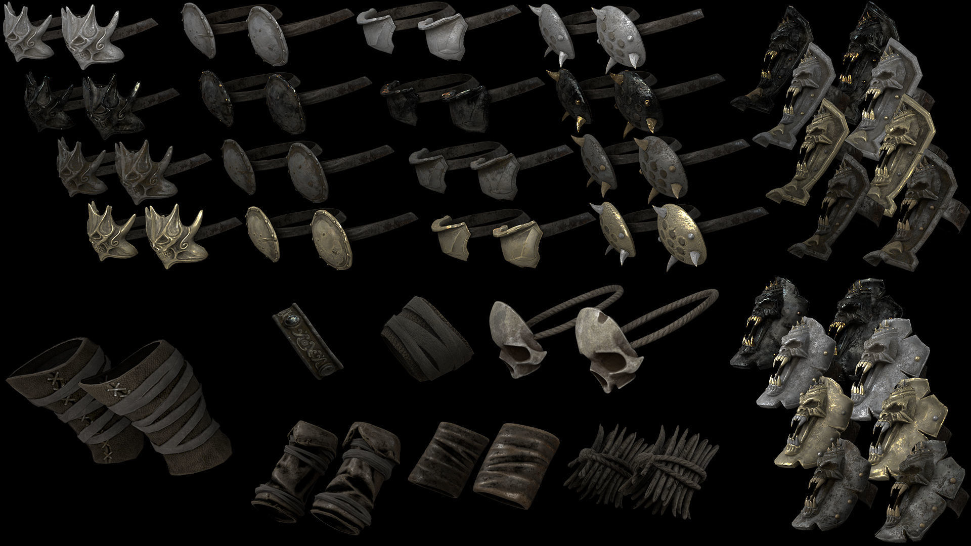 150 RK Armor Bundle 3D Model Collection_46