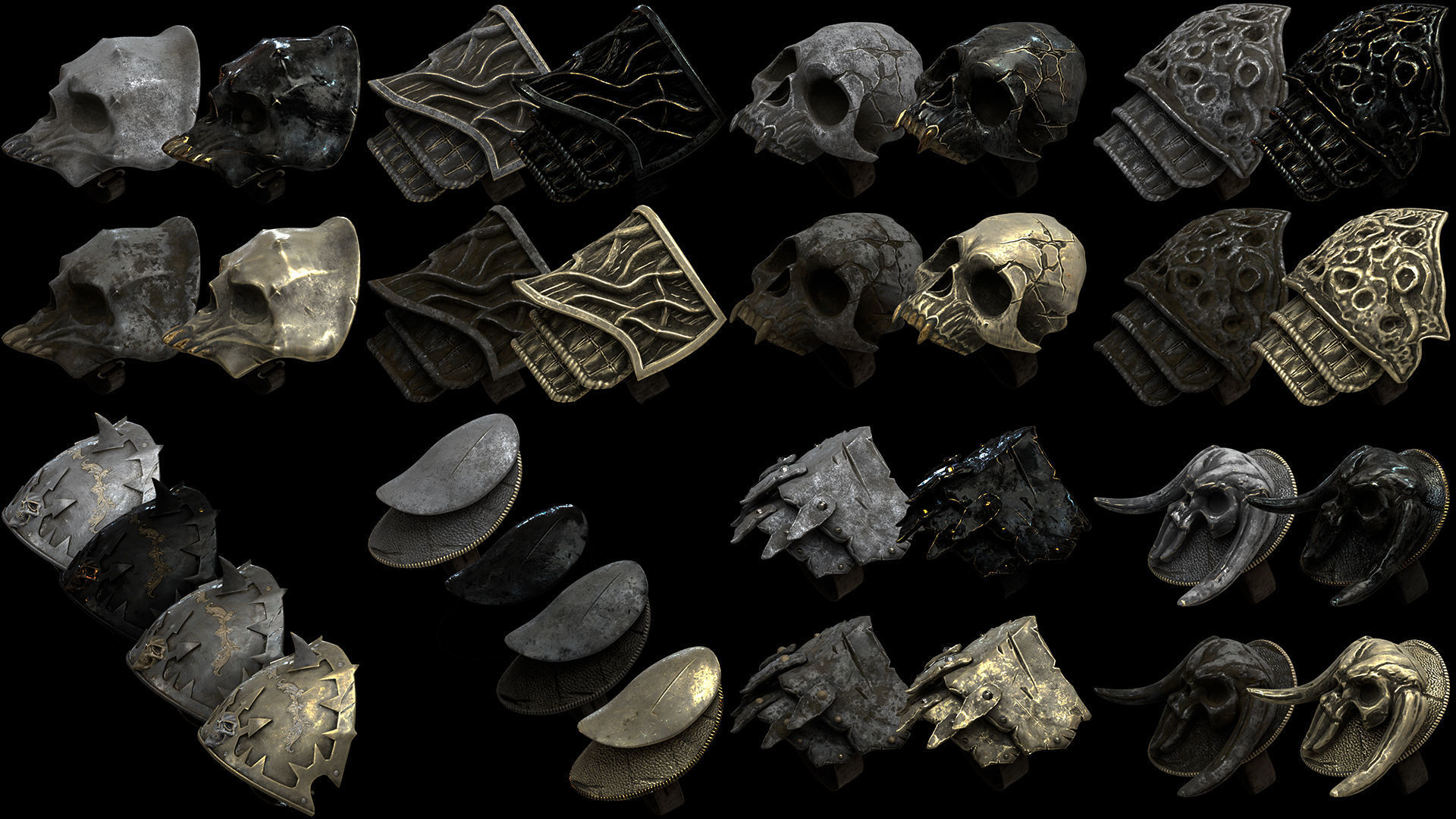 150 RK Armor Bundle 3D Model Collection_36