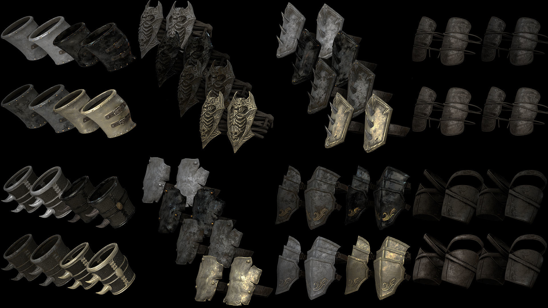 150 RK Armor Bundle 3D Model Collection_37