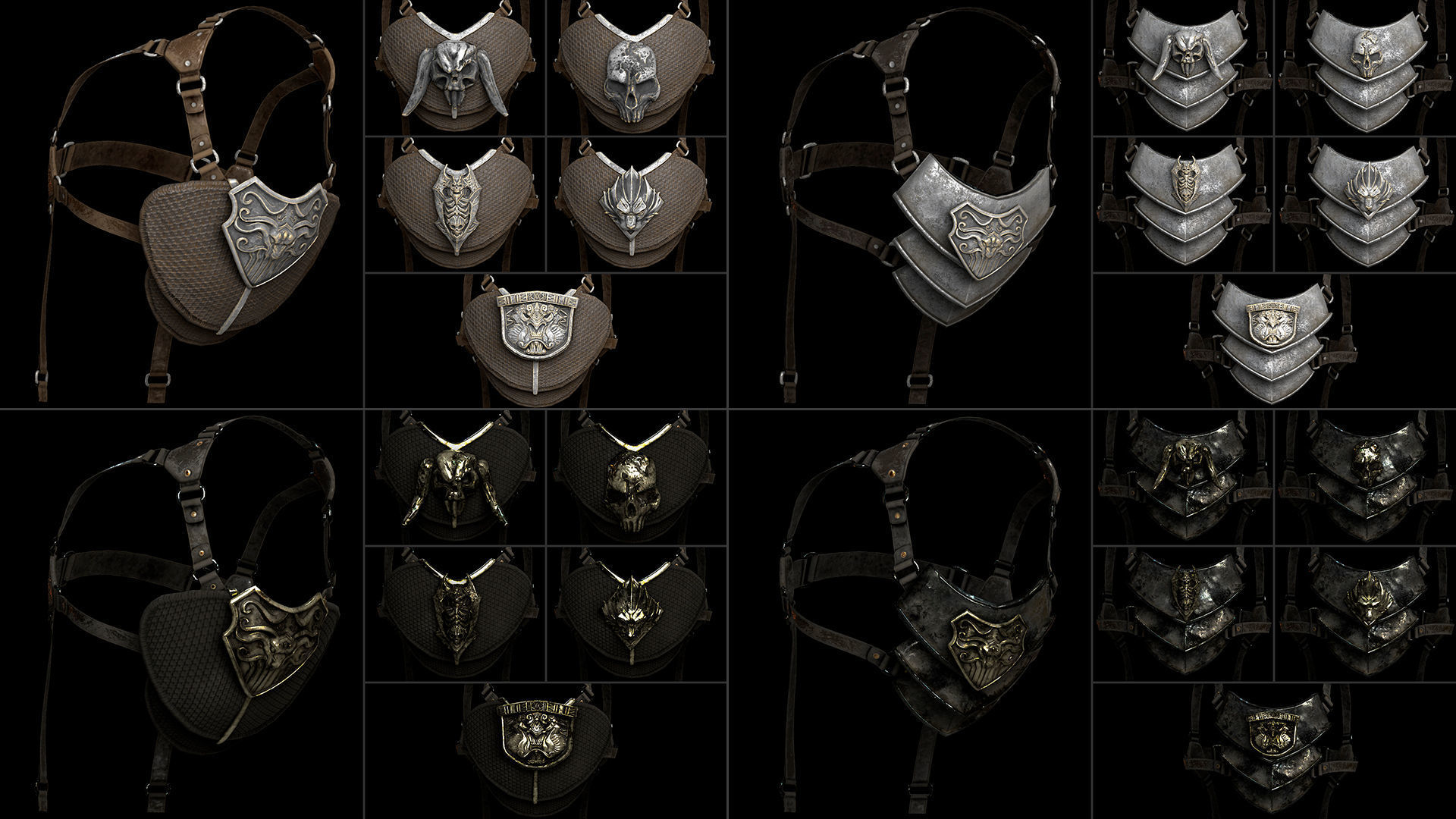 150 RK Armor Bundle 3D Model Collection_33