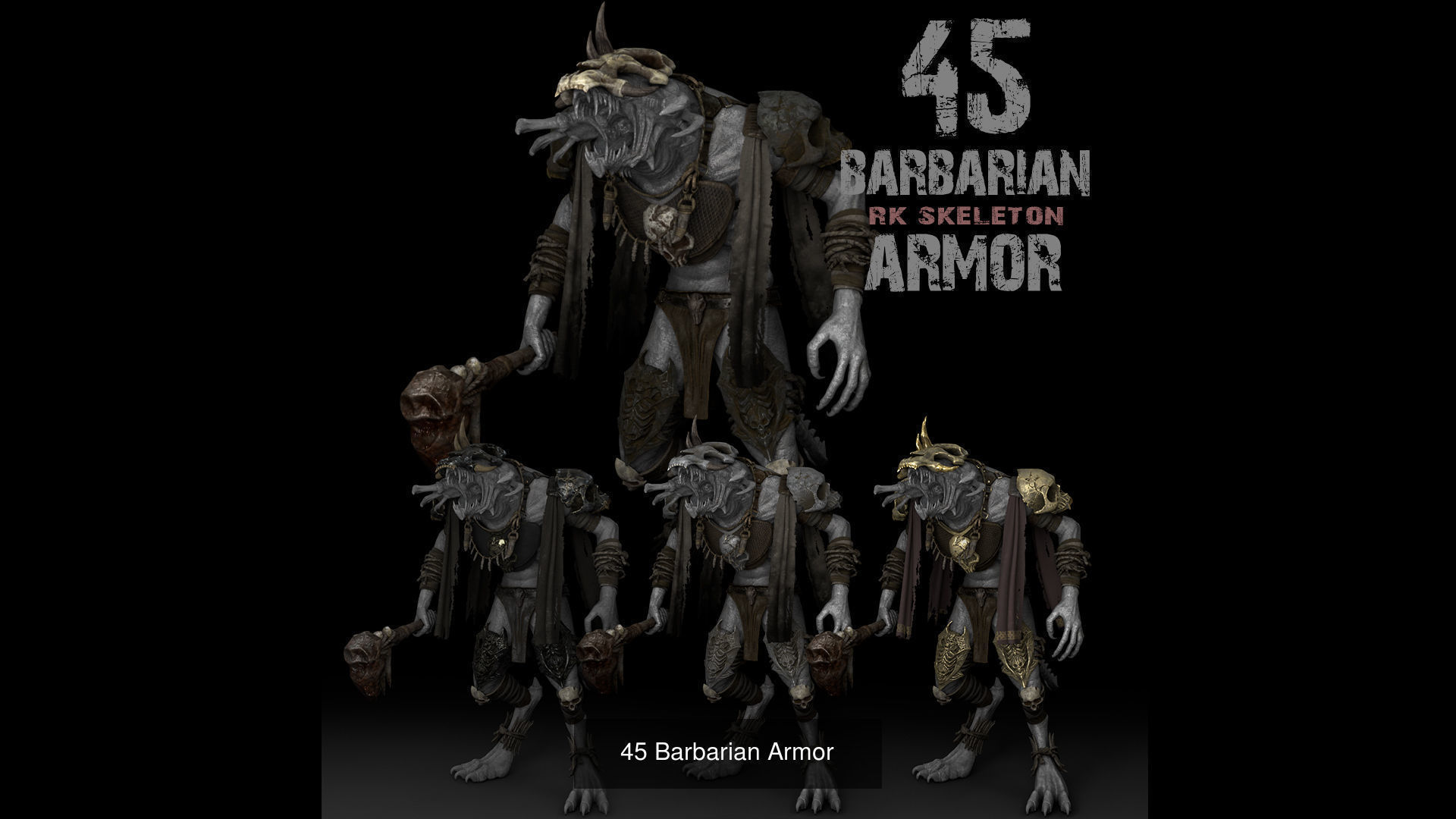 150 RK Armor Bundle 3D Model Collection_15