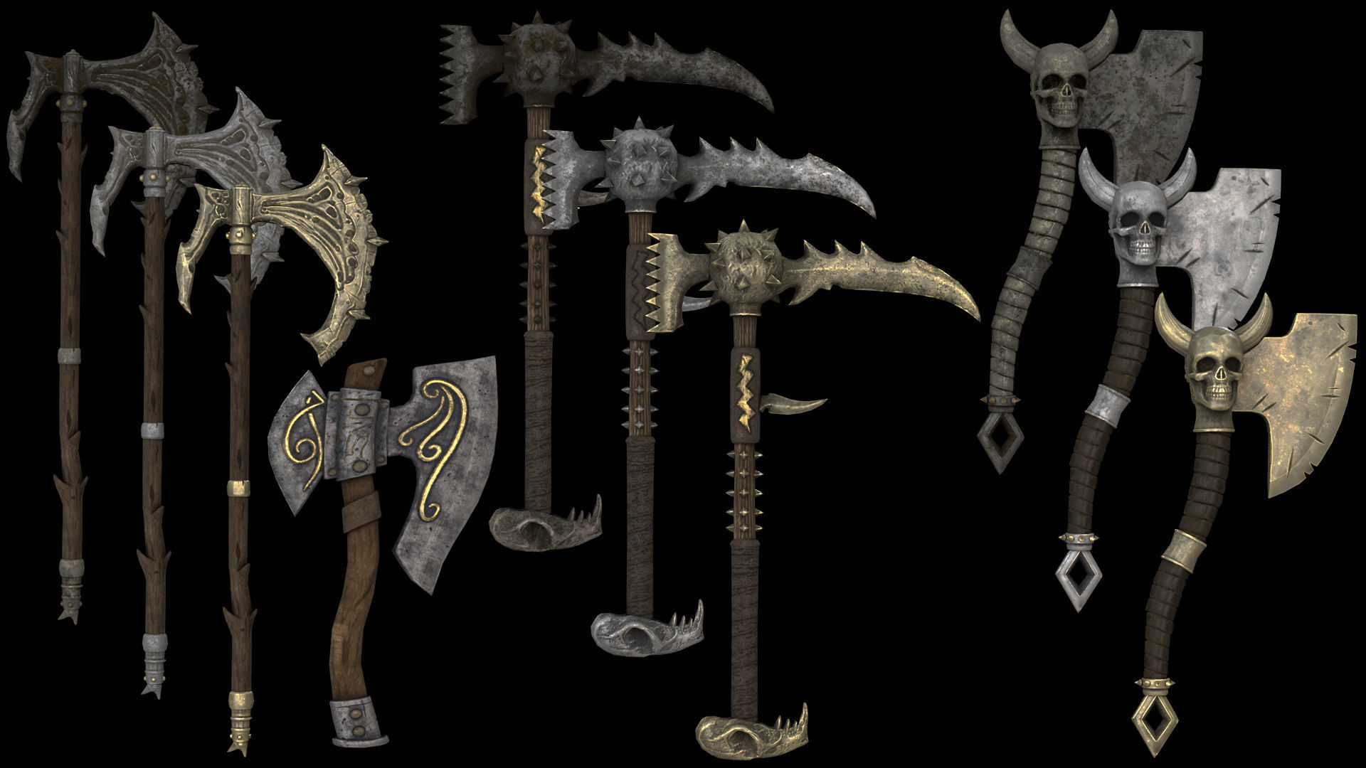 150 RK Armor Bundle 3D Model Collection_23