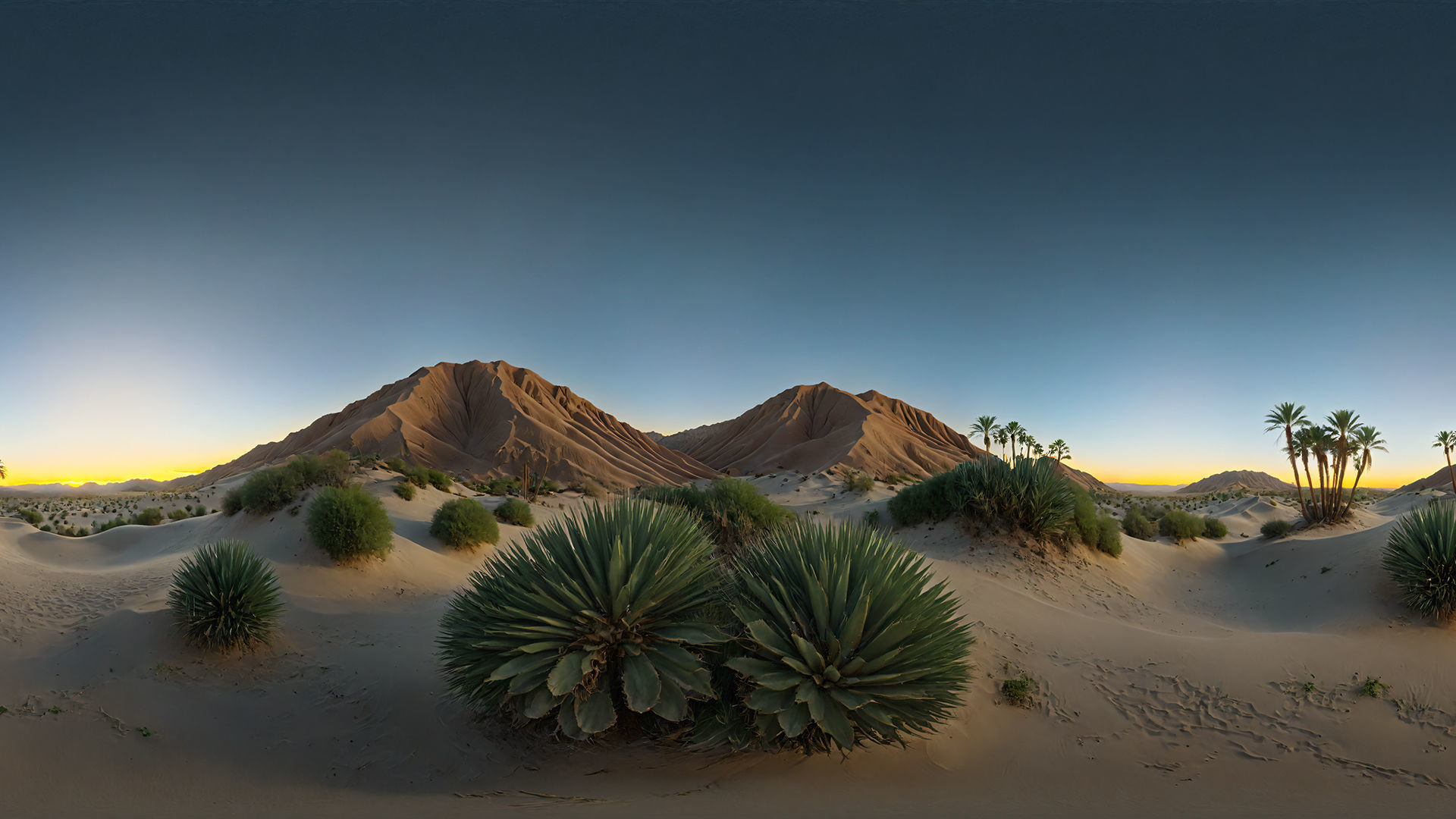HDRI Desert Panoramas Low-poly 3D model_7
