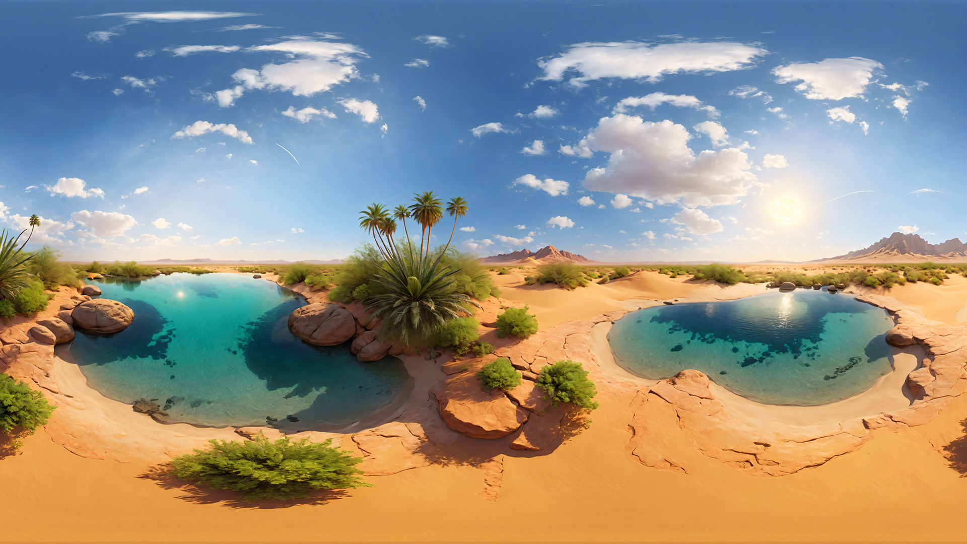 HDRI Desert Panoramas Low-poly 3D model_2