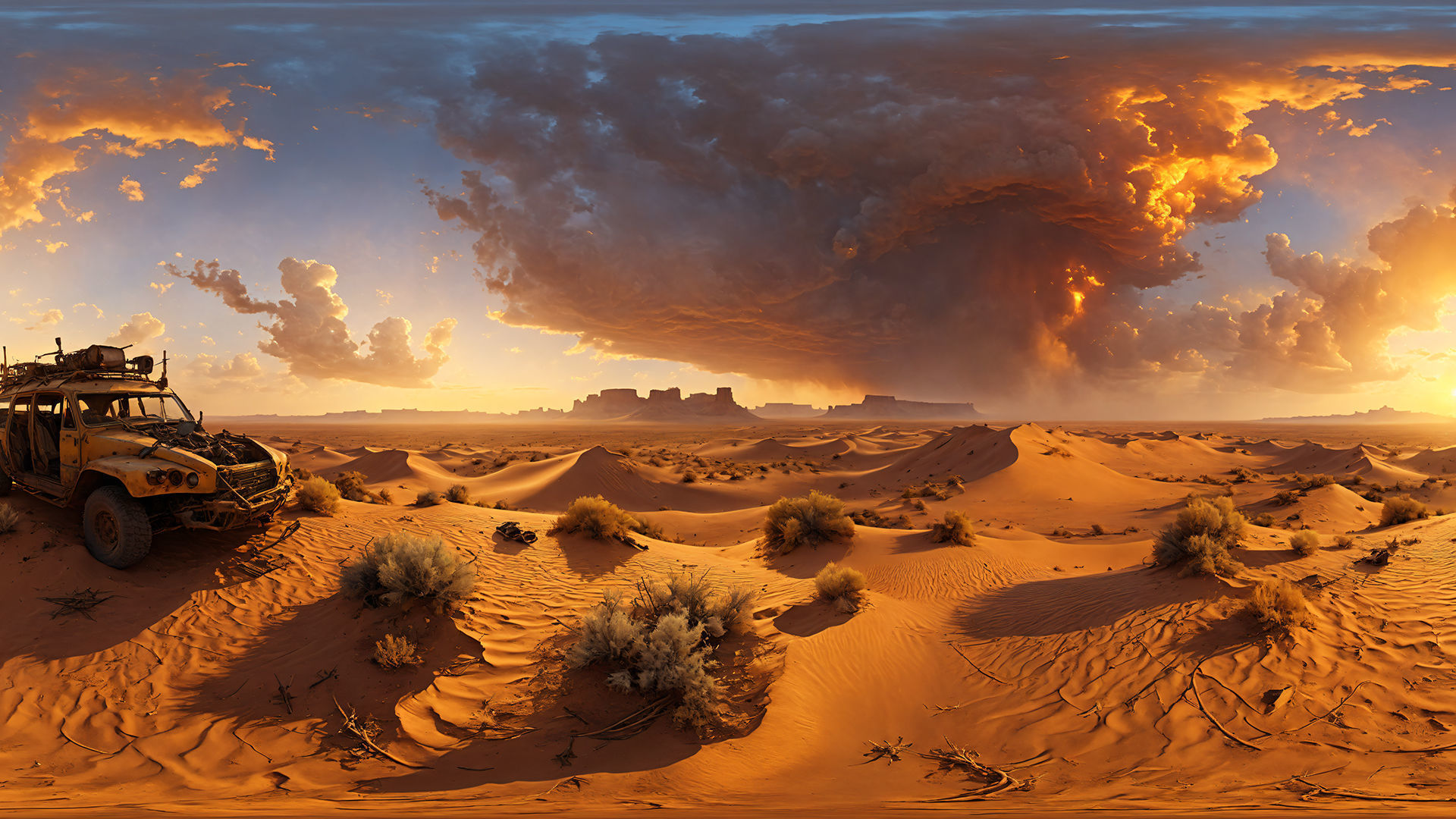 HDRI Desert Panoramas Low-poly 3D model_13